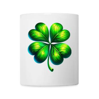 Four-leaf clover - Mug - white - Front