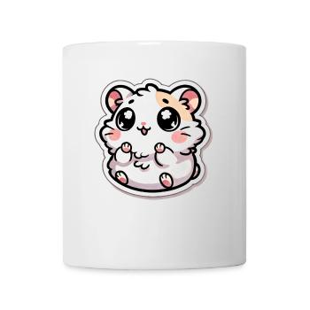 Chubby Hamster - Cute and Fluffy - Mug - white - Front