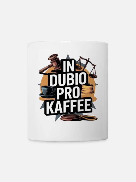 Kaffee Spruch Richter Jurist lustig Gericht - Tasse - Weiß