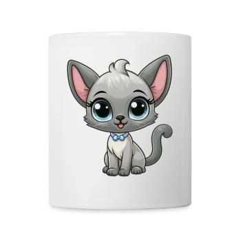 siamois 22 - Mug blanc - blanc - Devant