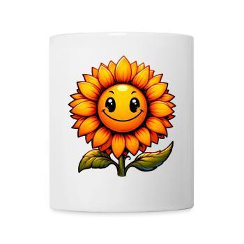 Sunflower - Mug - white - Front