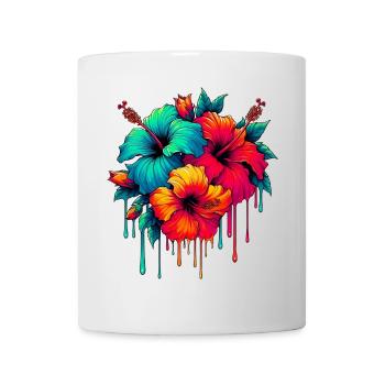 Hibiscus Flowers - Mug - white - Front