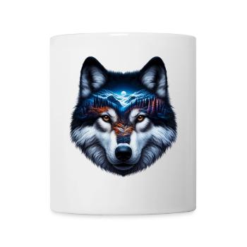 Wolf - Mug - white - Front