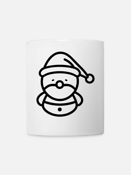 Schneemann - Tasse - Weiß