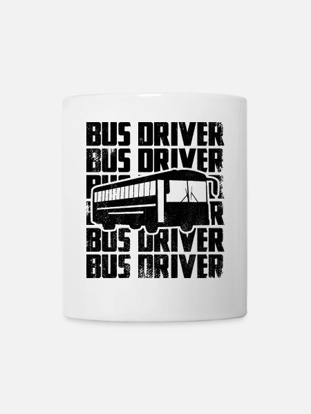 Bus Driver - Tasse - Weiß
