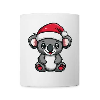 Koala Noël mignon - Mug blanc - blanc - Devant