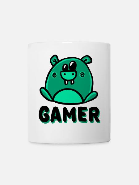Nini Gamer - Tasse - Weiß