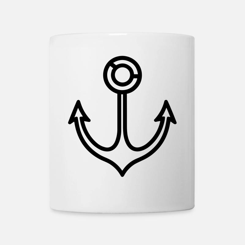 Anker - Tasse - Weiß