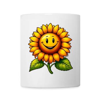 Sunflower - Mug - white - Front