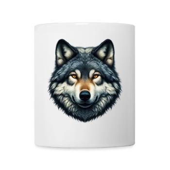 Wolf - Mug - white - Front