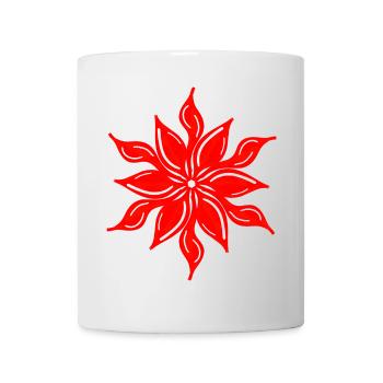 Festive floral splendour - Mug - white - Front