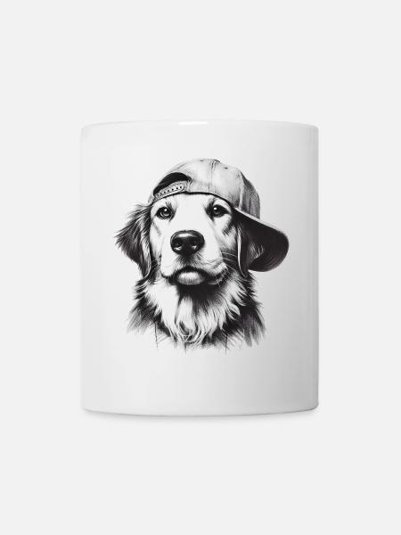 Chien - Mug blanc - blanc