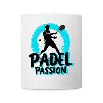 Padel Passion T-Shirt Hoodie Mugs - Mug - white - Front