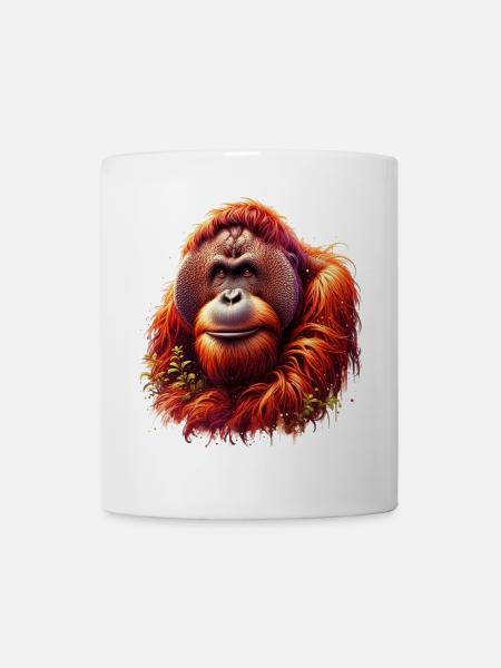Orang-outan Orang-outan - Mug blanc - blanc