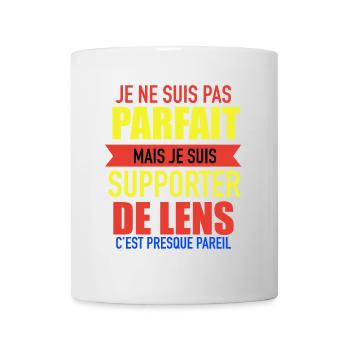 Supporter Lens Foot Lensois Humour - Mug blanc - blanc - Devant