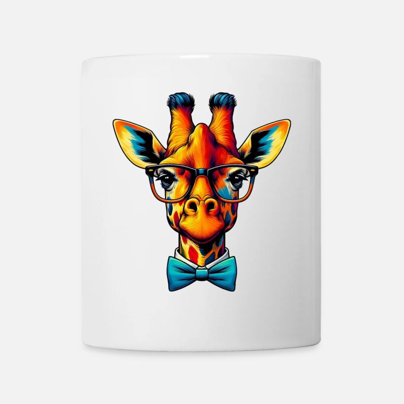 Girafe - Mug blanc - blanc