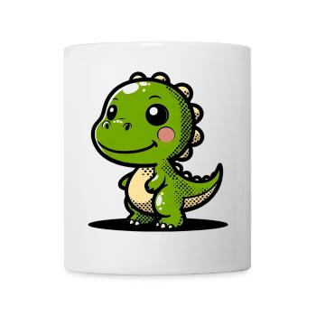 Dinosaurier - Tasse - Weiß - Vorne