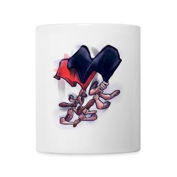 AntiFa - Mug - white - Front