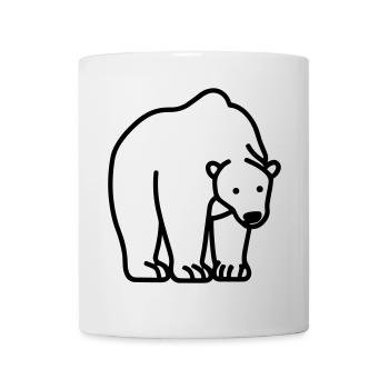 Polar bear - Mug - white - Front