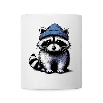 Raccoon - Mug - white - Front