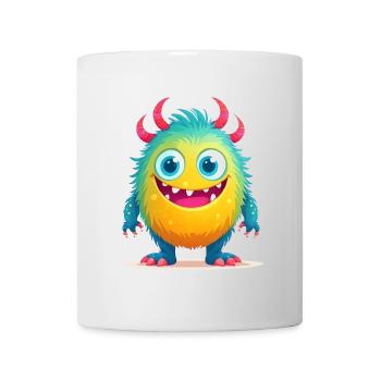 A cute monster - Mug - white - Front