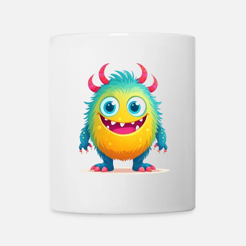 Ein niedliches Monster - Tasse - Weiß