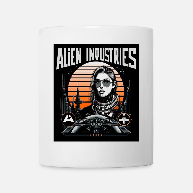 alien industries automata - Mug - white