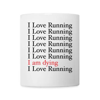 I Love Running - Mug - white - Front