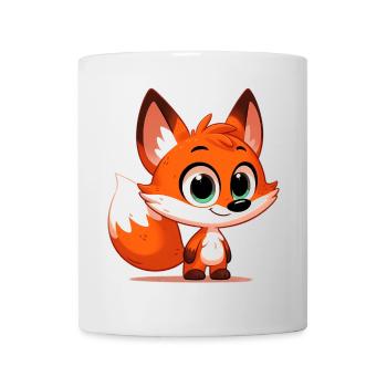 Fuchs - Tasse - Weiß - Vorne