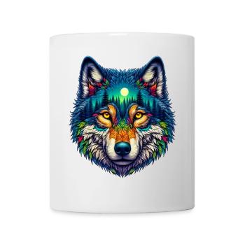 Wolf - Mug - white - Front
