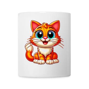 Chat - Mug blanc - blanc - Devant