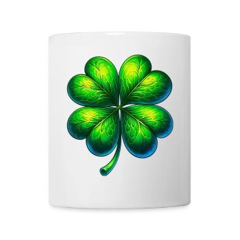 Four-leaf clover - Mug - white - Front