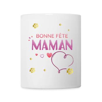 Bonne Fete Maman - Tasse - Weiß - Vorne