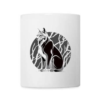 Luchs - Tasse - Weiß - Vorne