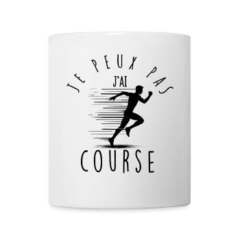 Ich kann nicht, ich habe Rasse. - Tasse - Weiß - Vorne