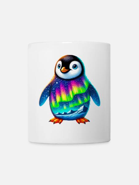 Pinguin - Tasse - Weiß