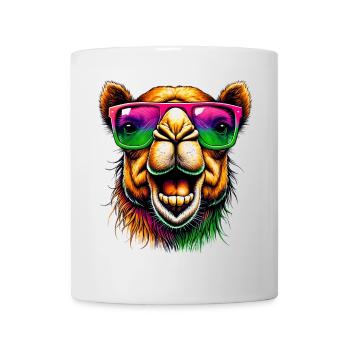 Kamel - Tasse - Weiß - Vorne