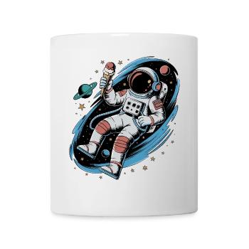 Astronaut Space Space Design with Planets and - Mug - white - Front