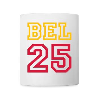 BELGIUM Belgien 2025 - Tasse - Weiß - Vorne