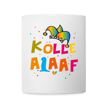 Carnaval de Kölle Alaaf - Mug blanc - blanc - Devant