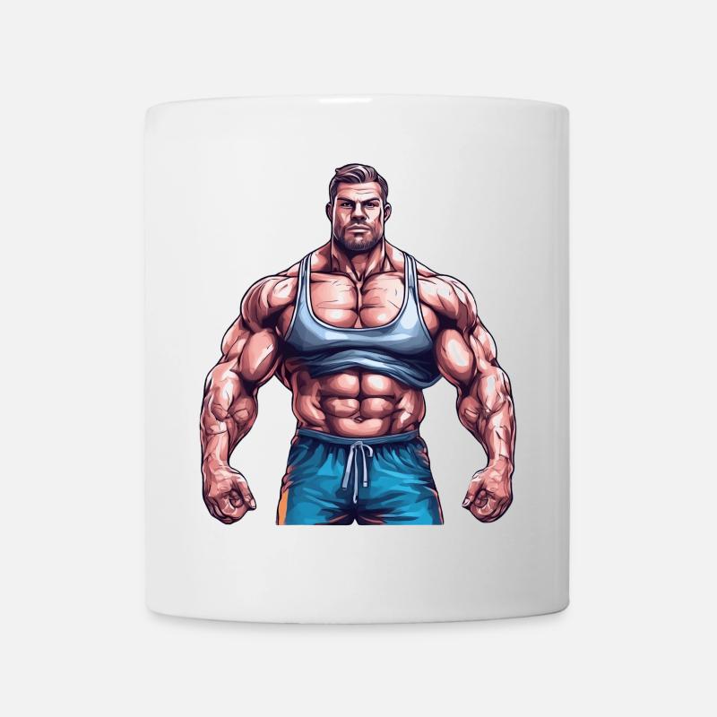 SSW13 Muscle Man2 - Mug - white