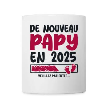 2025 wieder Opa - Tasse - Weiß - Vorne