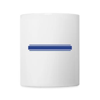 PICOLE MUNICIPAL Logo Bleu - Mug blanc - blanc - Devant