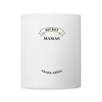 Secret dans le ventre de maman - Mug blanc - blanc - Devant