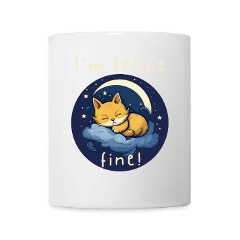 Feline Fine Moonlit Kitten - Tasse - Weiß - Vorne