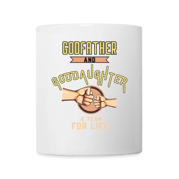 Godfather and Goddaughter Bond - Mug - white - Front