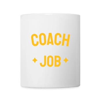 Coach-Mindset-Tee: Tough Love Motivation - Tasse - Weiß - Vorne