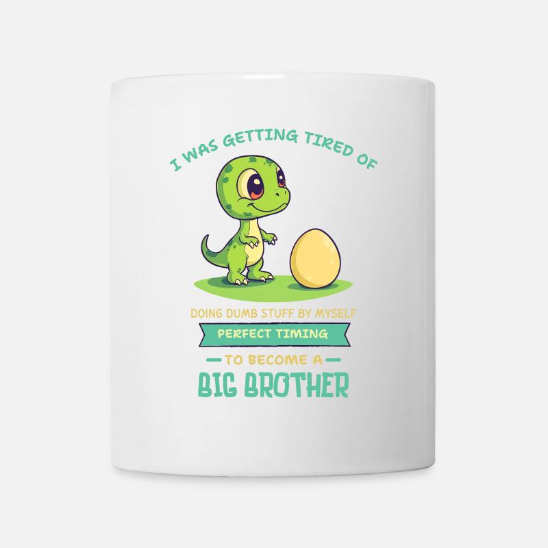 Grumpy Fussy Bold Text Logo - Mug blanc - blanc