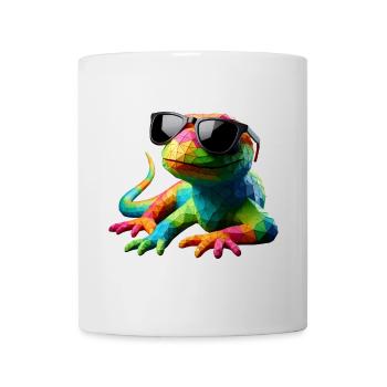 LIZARD cool multicolor - Tasse - Weiß - Vorne