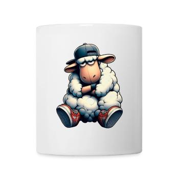 mouton hiphop - Mug blanc - blanc - Devant